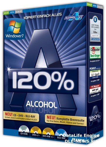 Скачать Alcohol 120% 2.0.1.2033 Retail (2010/Multi/Rus) | Тихая установка торрент