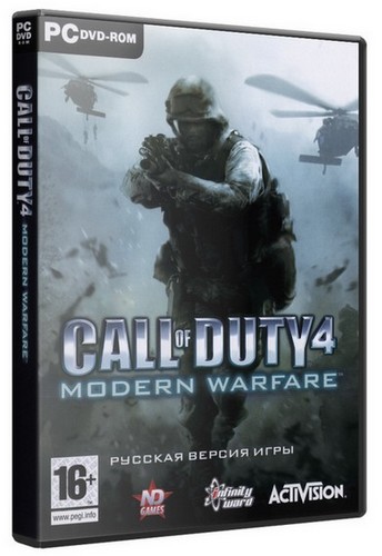 Скачать Call of Duty 4: Modern Warfare (2007/PC/Русский/RePack) торрент